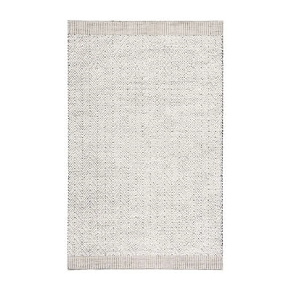 Martha Stewart Jade Bordered Loomed 8' X 10' Indoor Rectangular Area Rug