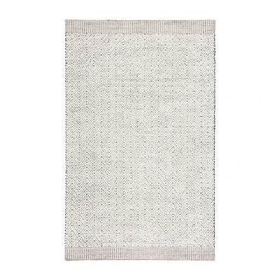 Martha Stewart Jade Bordered Loomed 8' X 10' Indoor Rectangular Area Rug