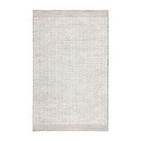 Martha Stewart Jade Bordered Loomed 8' X 10' Indoor Rectangular Area Rug