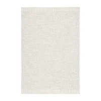 Martha Stewart Faye Stripe Loomed Indoor Rectangular Area Rug