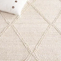 Martha Stewart Iona Solid Woven Indoor Rectangular Area Rug