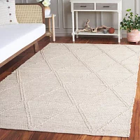 Martha Stewart Iona Solid Woven Indoor Rectangular Area Rug