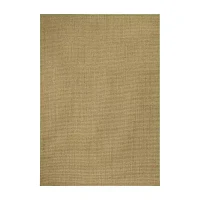 Martha Stewart Lilly Solid Woven Indoor Rectangular Area Rug