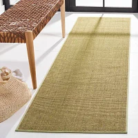 Martha Stewart Lilly Solid Woven Indoor Rectangular Runner