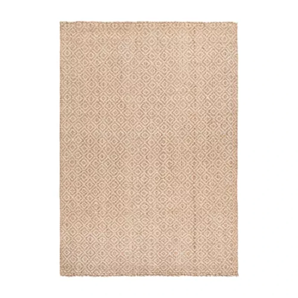 Martha Stewart Nell Bordered Woven Indoor Rectangular Area Rug