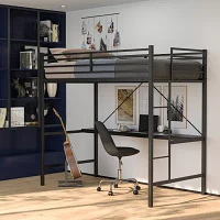 Jake Rectangular Bunk Bed