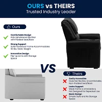 Vana Pad-Arm Recliner