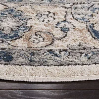 Martha Stewart Molly Medallion 6'7" X 6'7" Indoor Round Area Rug"