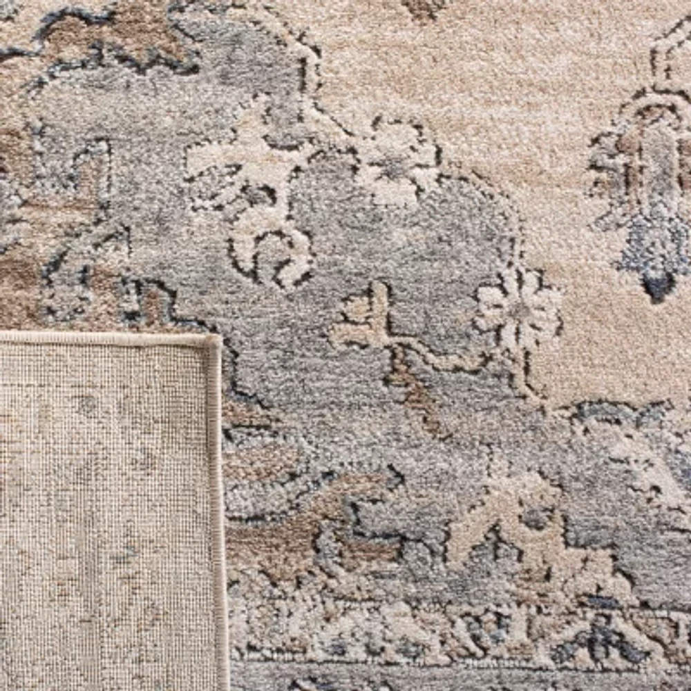 Martha Stewart Zara Medallion 6'7" X 6'7" Indoor Round Area Rug"