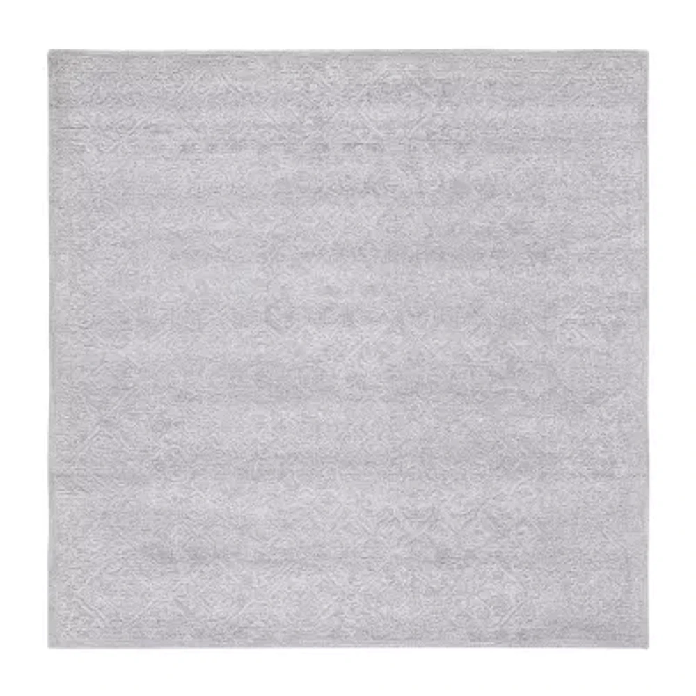 Martha Stewart Elaine Abstract 6 X Washable Indoor Square Area Rug