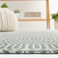 Martha Stewart Vera Geometric Indoor Rectangular Area Rug