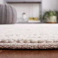 Martha Stewart Ina Stripe Woven Indoor Rectangular Area Rug