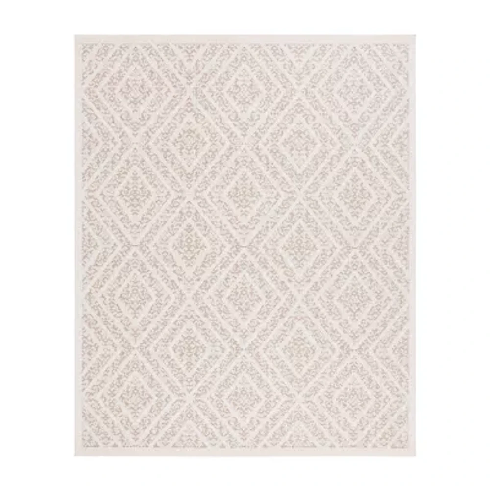 Martha Stewart Iris Geometric Outdoor Rectangular Area Rug