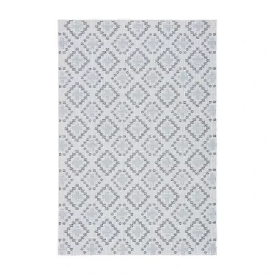 Martha Stewart Robin Geometric Outdoor Rectangular Area Rug