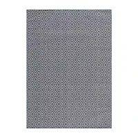 Martha Stewart Eve Geometric 6'7" X 8'7" Outdoor Rectangular Area Rug"