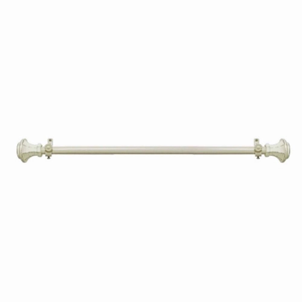 Buono II ¾" Adjustable Curtain Rod with Carson Finial