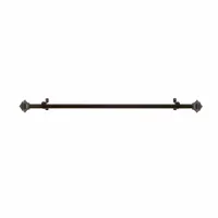 Buono II ¾" Adjustable Curtain Rod with Jordan Finial