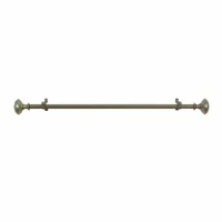 Buono II ¾" Adjustable Curtain Rod with Othello Finial