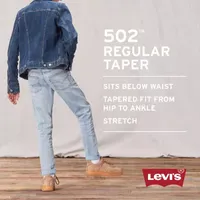 Levi's Little Boys 502 Regular Fit Tapered Leg Jean