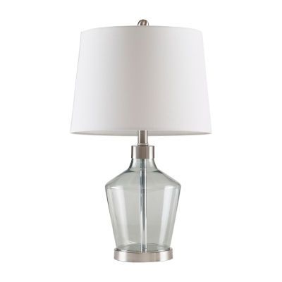 510 Design Harmony Angular Glass Table Lamp, Set of 2