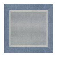 Couristan Stria Texture Bordered Indoor Outdoor Square Area Rug