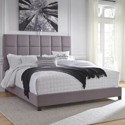 Signature Design by Ashley® Della Upholstered Bed Tufted