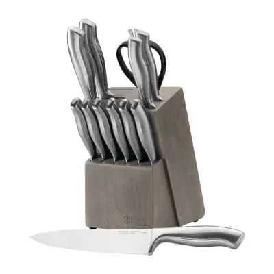 Chicago Cutlery Insignia Steel 13-pc Knife Set with Block