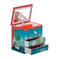 Mele and Co Mariel Balleria Blue Jewelry Box