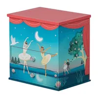 Mele and Co Mariel Balleria Blue Jewelry Box