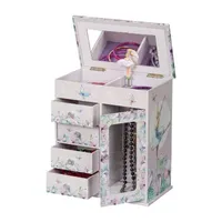 Mele and Co Liliana Ballerina Purple Jewelry Box