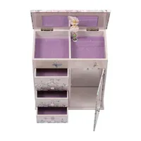 Mele and Co Liliana Ballerina Purple Jewelry Box