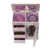 Mele and Co Liliana Ballerina Purple Jewelry Box