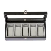 Mele And Co Tate Java-Finish Watch Box