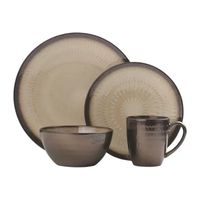 Gourmet Basics by Mikasa Anastasia 16-pc. Stoneware Dinnerware Set