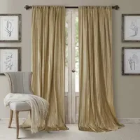 Elrene Home Fashions Athena Light-Filtering Rod Pocket Set of 2 Curtain Panel