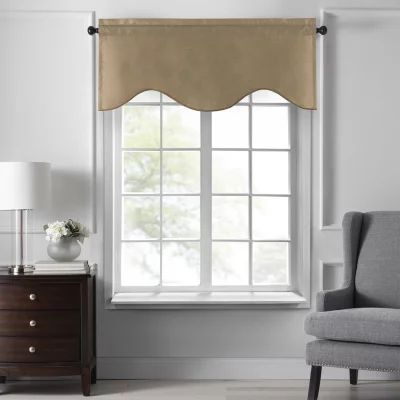 Elrene Home Fashions Colette Rod Pocket Valance