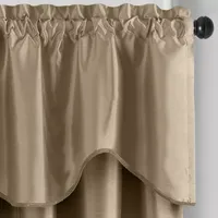 Elrene Home Fashions Colette Rod Pocket Valance