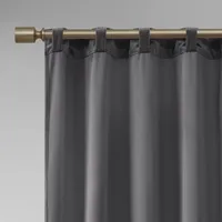 510 Design Garett Light-Filtering Rod Pocket Back Tab Set of 2 Curtain Panel