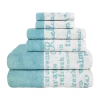 American Dawn Resort Spa Decorative 6-pc. Bath Towel Set