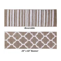 Better Trends Marrakesh Tufted Bathroom Rug Runner