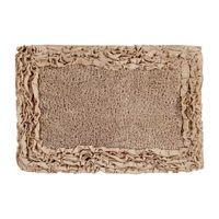 Better Trends Shaggy Border Mat Bath Rug