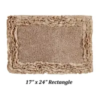 Better Trends Shaggy Border Mat Bath Rug