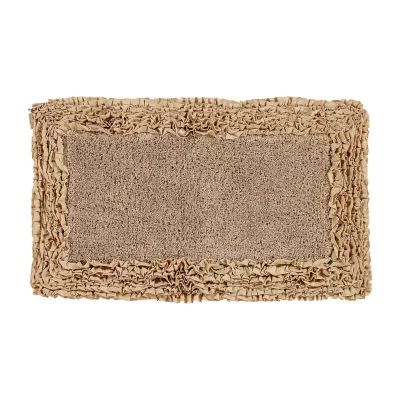 Better Trends Shaggy Border Mat Bath Rug