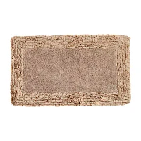 Better Trends Shaggy Border Mat Bath Rug