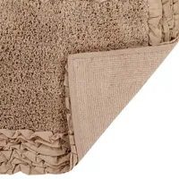 Better Trends Shaggy Border Mat -pc. Bath Rug Set