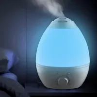 Bell + Howell Ultrasonic Color Changing Humidifier and Aroma Diffuser