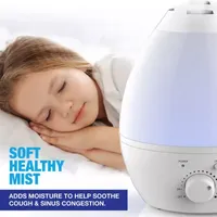 Bell + Howell Ultrasonic Color Changing Humidifier and Aroma Diffuser