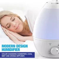 Bell + Howell Ultrasonic Color Changing Humidifier and Aroma Diffuser