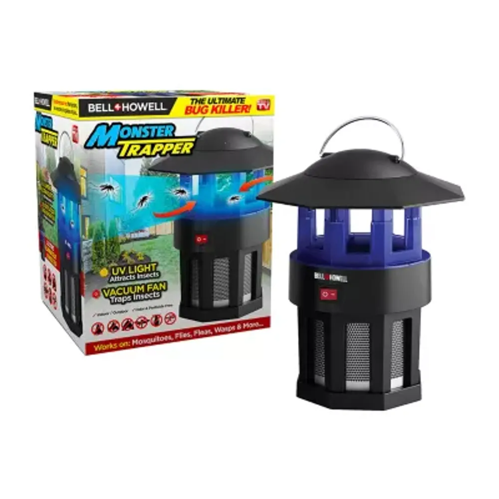 Bell + Howell Monster Trapper Vaccume-Based Trap for Bugs and Insects with No Zapping Noise