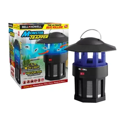 Bell + Howell Monster Trapper Vaccume-Based Trap for Bugs and Insects with No Zapping Noise